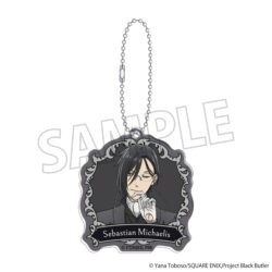 Black Butler Public School Arc Acrylic Key Chain Sebastian Michaelis