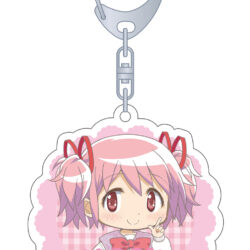 Puella Magi Madoka Magica Acrylic Key Chain Kaname Madoka One-Piece Dress